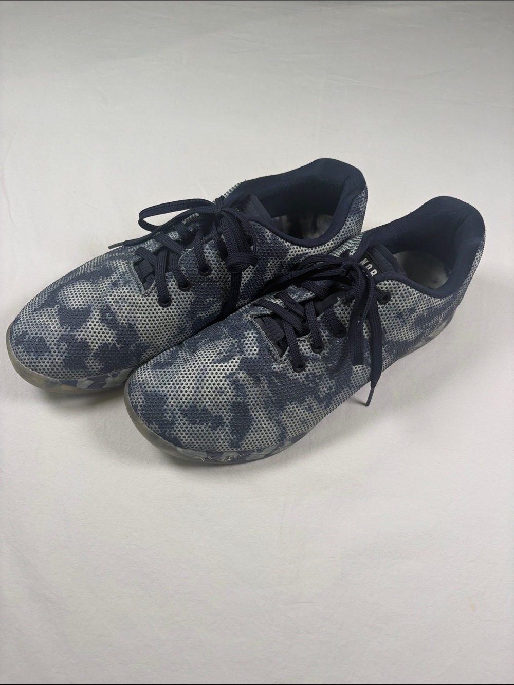 NOBULL Navy Camo Knit Training Shoes